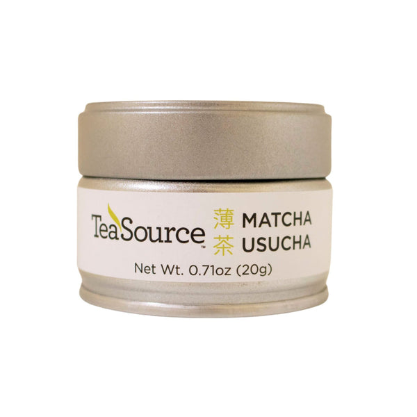 Matcha Usucha green tea 20-gram tin