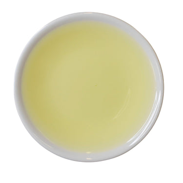 Steeped cup Rice Paddy Genmaicha Japanese roasted rice green tea