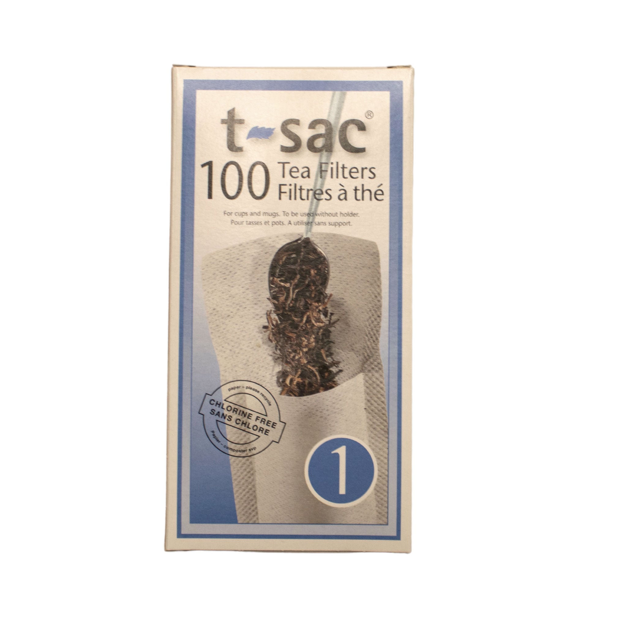 100 count #1 T-Sacs for single servings