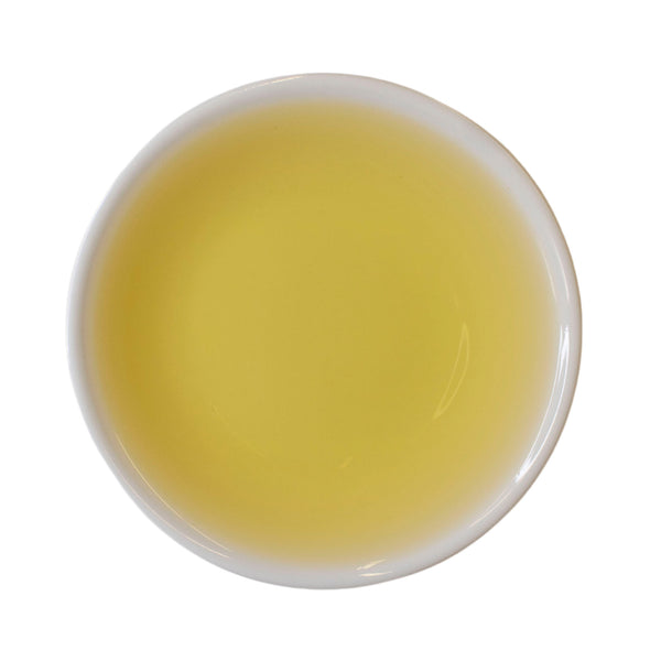 Steeped cup Chamomile herbal tea