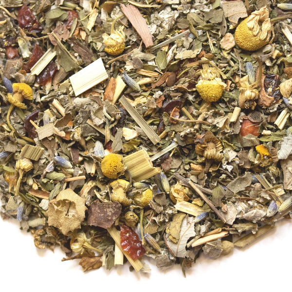 Loose leaf Northern Lights herbal tea
